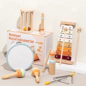 Montessori Holz-Musikspiel-Set